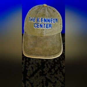The Kennedy center Green Cap with Blue Interior by j Hats